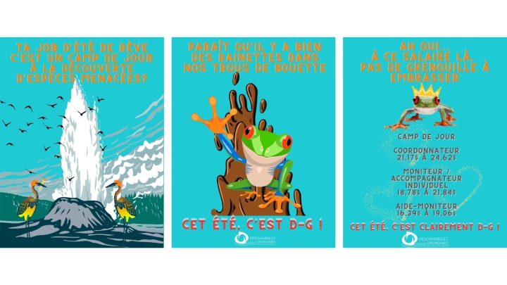 Campagne d'emploi : Cet été, c'est D-G!