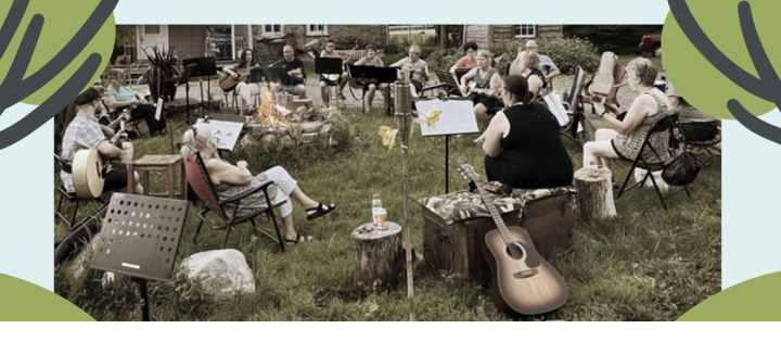 Fête familiale sur le Cap-Lauzon