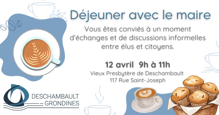 Invitation - Déjeuner avec le maire