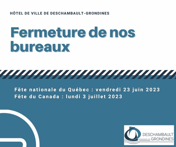 Fermeture des bureaux