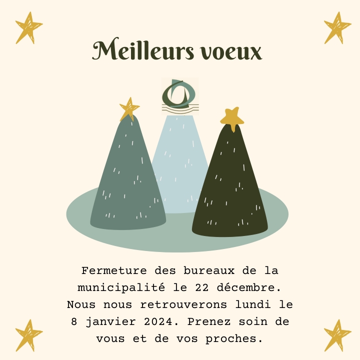 Fermeture des bureaux administratifs