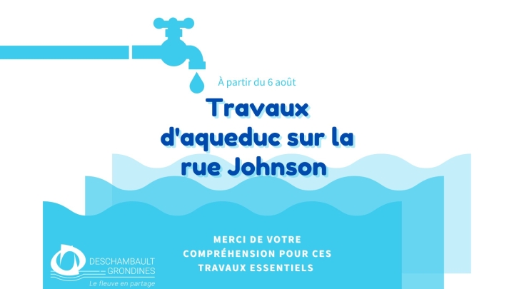 Travaux rue Johnson