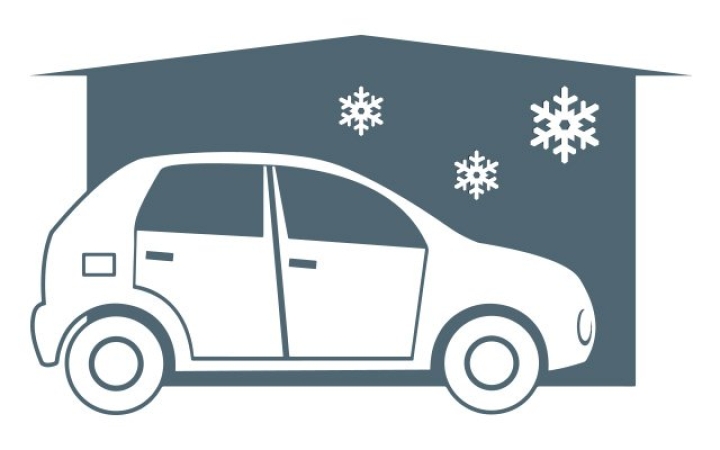 Stationnement hivernal