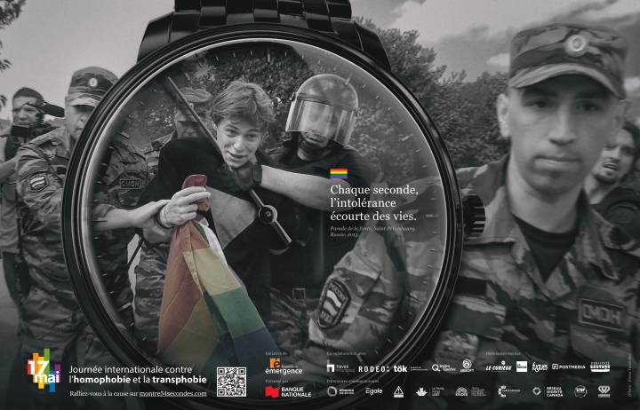 7 mai, Journée internationale contre l'homophobie et la transphobie.