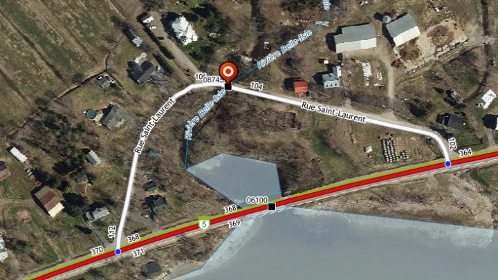 Entrave routière rue Saint-Laurent