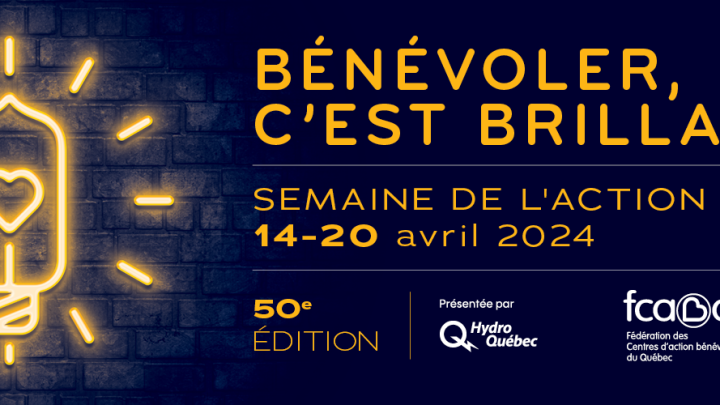 Semaine de l'action bénévole
