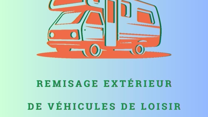 Remisage extérieur de véhicules de loisir