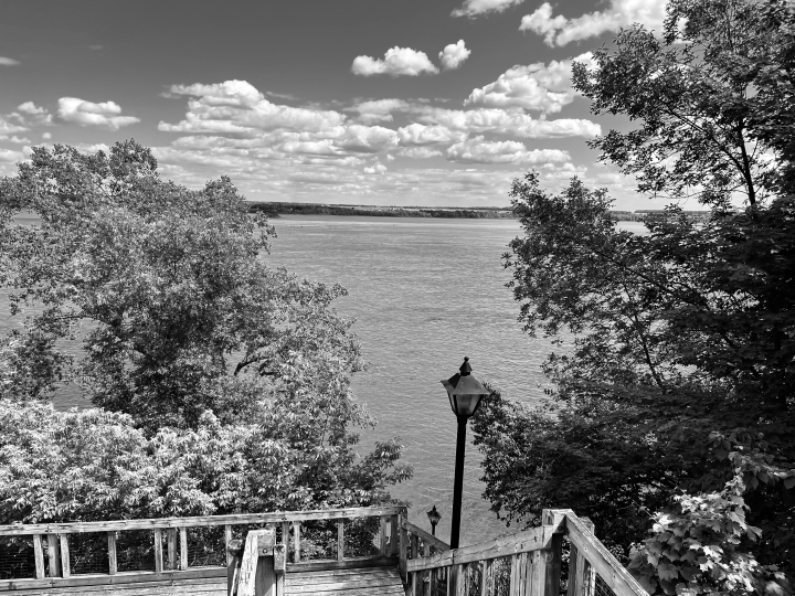 Par sécurité, fermeture de l'escalier du Cap Lauzon