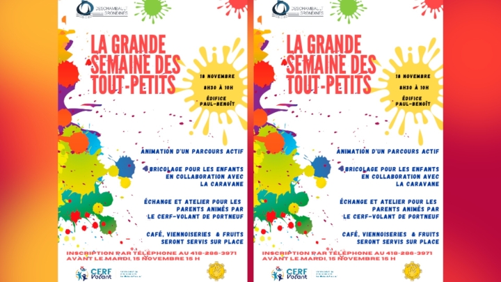 La grande semaine des tout-petits!