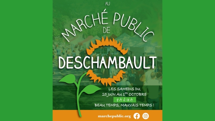 16e saison du Marché public de Deschambault!