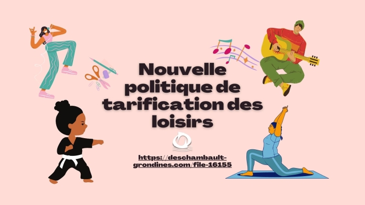 Nouvelle politique de tarification des loisirs