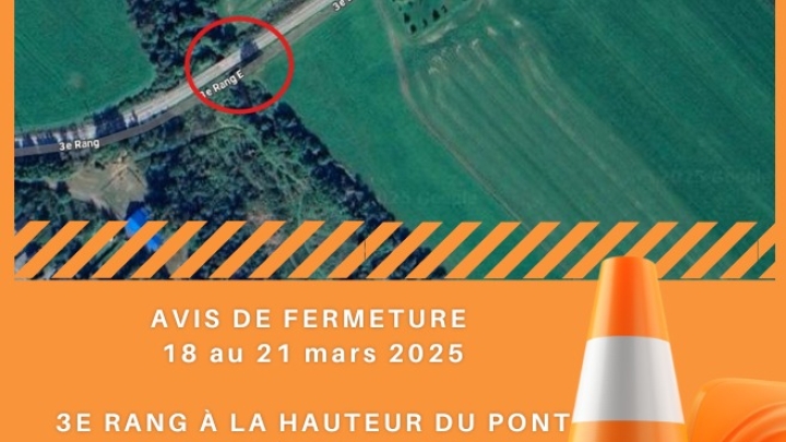 FERMETURE DU 3E RANG