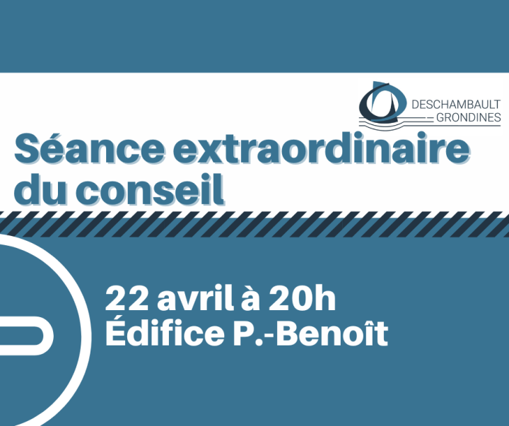 Séance extraordinaire du conseil