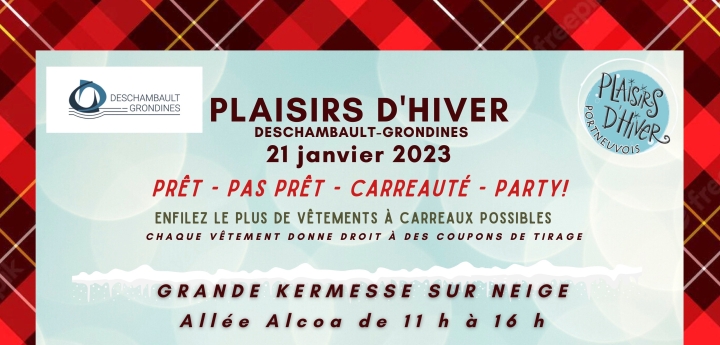 Plaisirs d'hiver : PRÊT, PAS PRÊT, CARREAUTÉ, PARTY!