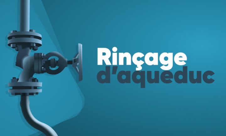 Rinçage du réseau d'aqueduc